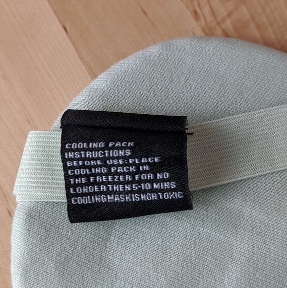 Free People Cooling Eye Mask w/understated Leather - Picture 6 of 7